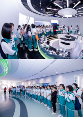 校企联合丨广州开元学校科普研学团参观云顶集团·4008生物！